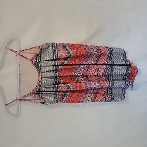 Multicolored Tunic Tank